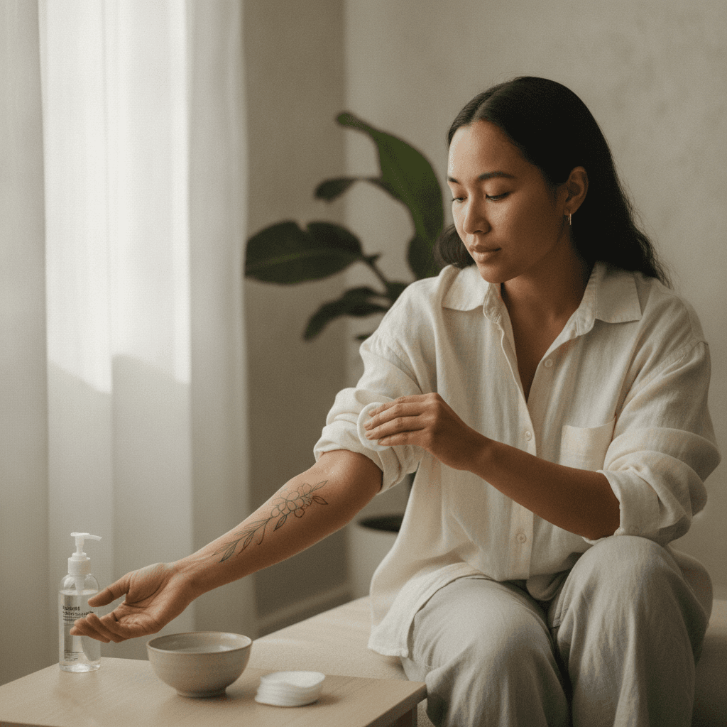 Tattoo Aftercare for Oily Skin: What Actually Works