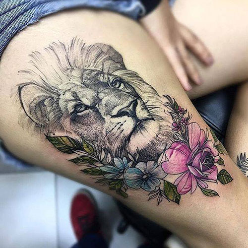 Image result for female leg tattoo