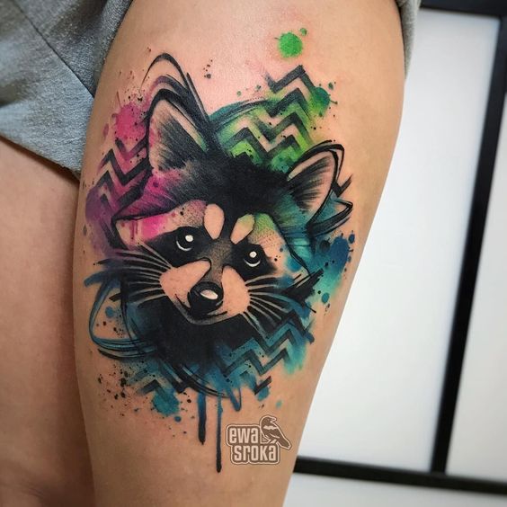 Find here watercolor style splashes and tattoos designs for your leg, hand and back. We have unique form of tattoo designs, which creates tattoo designs in the form of blotches and splashes of color.